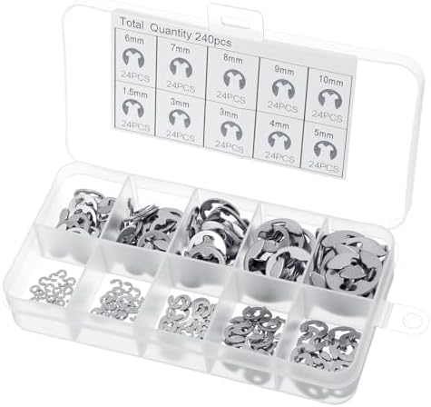 BGS 8039 E-SICHERUNGSRING SORTIMENT SICHERUNGSRINGE E-RINGE SATZ