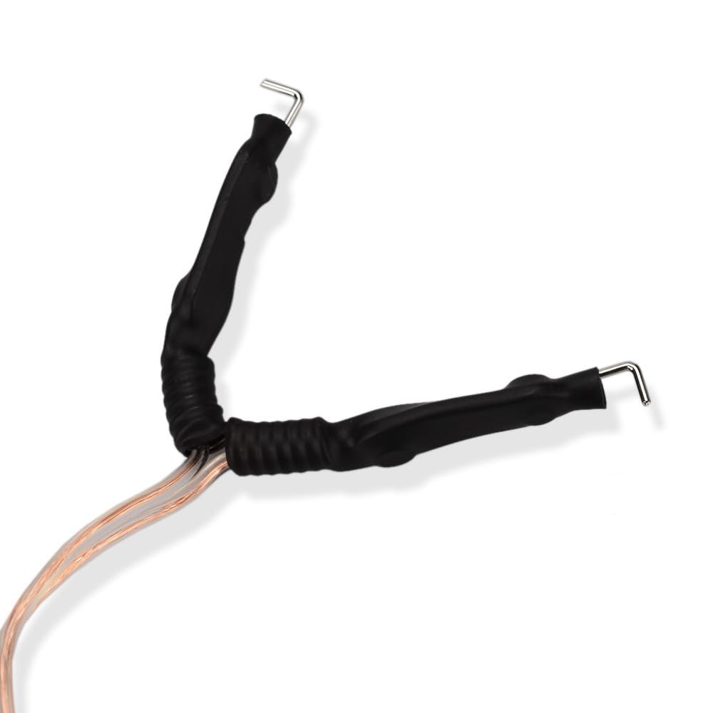 RAJry Silicone Tattoo Clip Cord,Transparent Heavy Duty Silicone Soft Tattoo Clip Cord for Tattoo Machines Power Supply Line for Power Supply Equipment 1