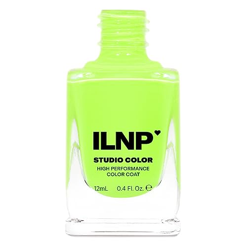Image of ILNP Playlist - Glowing Neon Lime Cream Nail Polish
