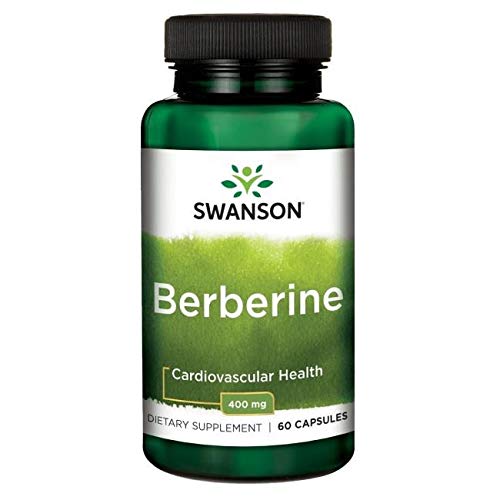 Berberine 400mg | 60 Cápsulas - Swanson