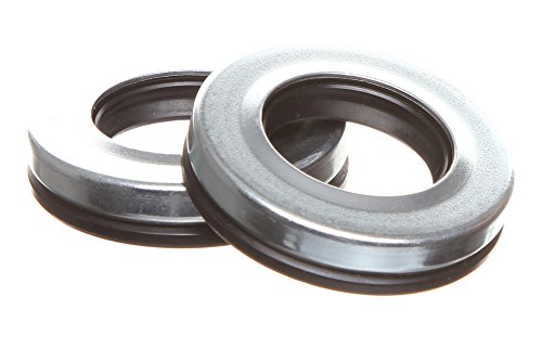 REPLACEMENTKITS.COM Brand Fits Troy Bilt Craftsman MTD Replacement Tine 2pc Oil Seal Set Replaces 921-04035