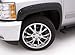 Lund RX113SA Elite Series Black Rivet Style Standard Fender Flare - 2 Piece