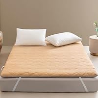 Amazon｜DGKSJ 敷きパッド 無地 シングル 厚手 シープボア 春 夏 秋 90