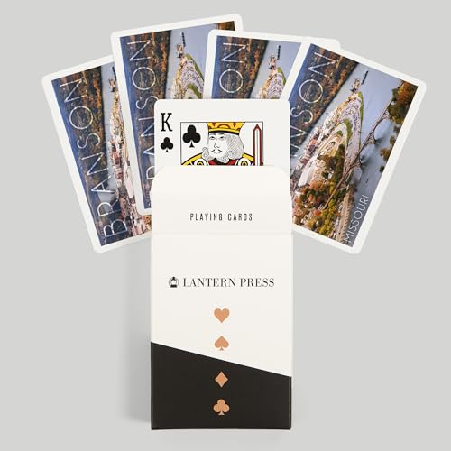 Baraja de cartas Branson Missouri Ozarks Póker 52 miniatura 6