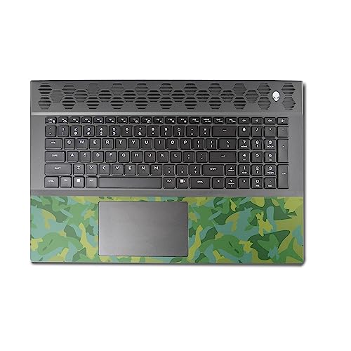Image of MightySkins Skin Compatible with Alienware M18 R1 (2023) Full Wrap Kit - Verde Camouflage | Protective, Durable, and Unique Vinyl Decal wrap Cover | Easy to Apply & Change Styles | Made in The USA