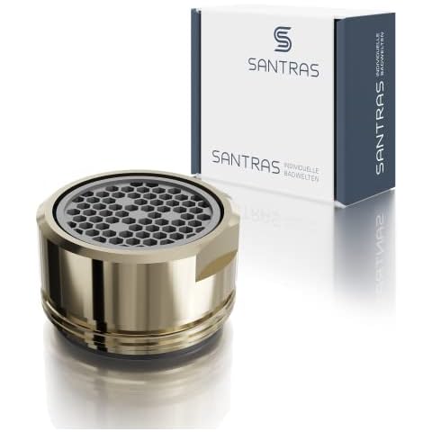 SANTRAS® Strahlregler M24x1 für jeden herkömmlichen Wasserhahn Cover