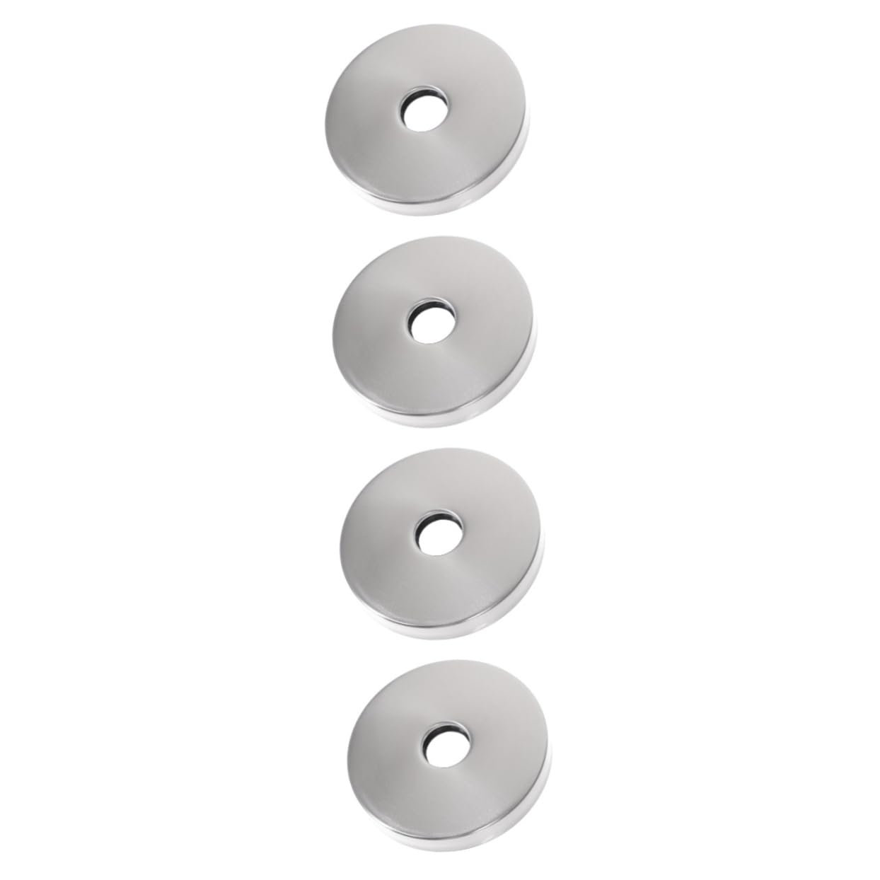 Plaque de couverture escutcheon en acier inoxydable brossé durable