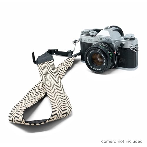 Image of Nocs Provisions Woven Tapestry Strap, Binocular & Camera Reinforced Universal Wide Shoulder & Neck Strap for Men & Women