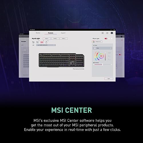 MSI CLUTCH GM11 Jouer Ambidextre USB Type A Optique 5000 DPI Neuf - vue 8