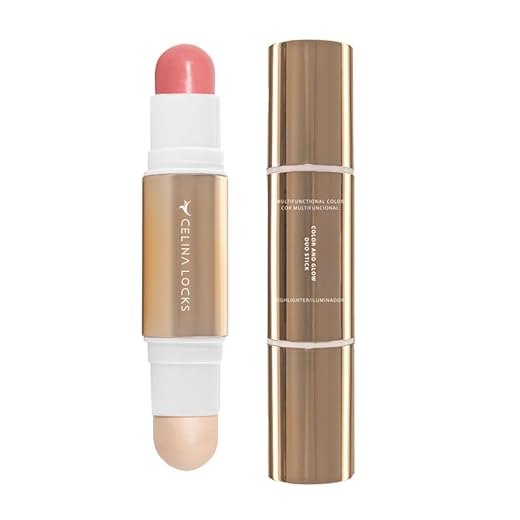 Bastão 4 em 1 - Color and Glow Duo Stick - Iluminador e Cor Multifuncional