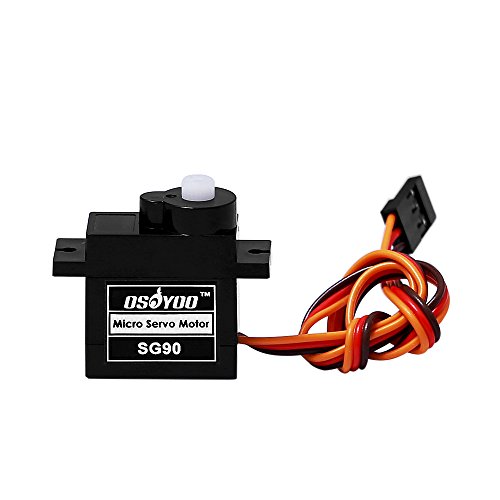 OSOYOO 10pcs 180 Degree Micro Servo Motor for RC Dancing Robot Spider Helicopter Airplane Car Boat Controls Toy 9g - Thumbnail 4