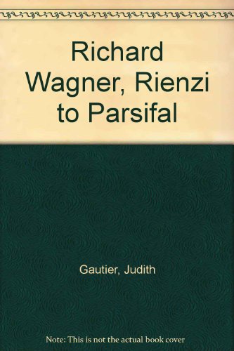 Richard Wagner 0306761726 Book Cover