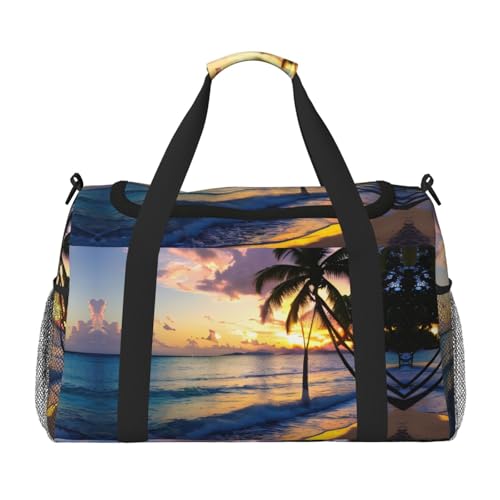 Sac de voyage Jamaïque noir taille unique pour simplifier les vacances en famille