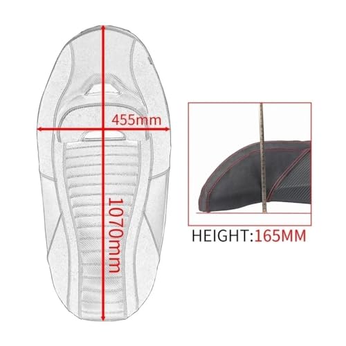 Asiento XMAX 125 incómodo arregla el dolor de espalda con este cojín 6