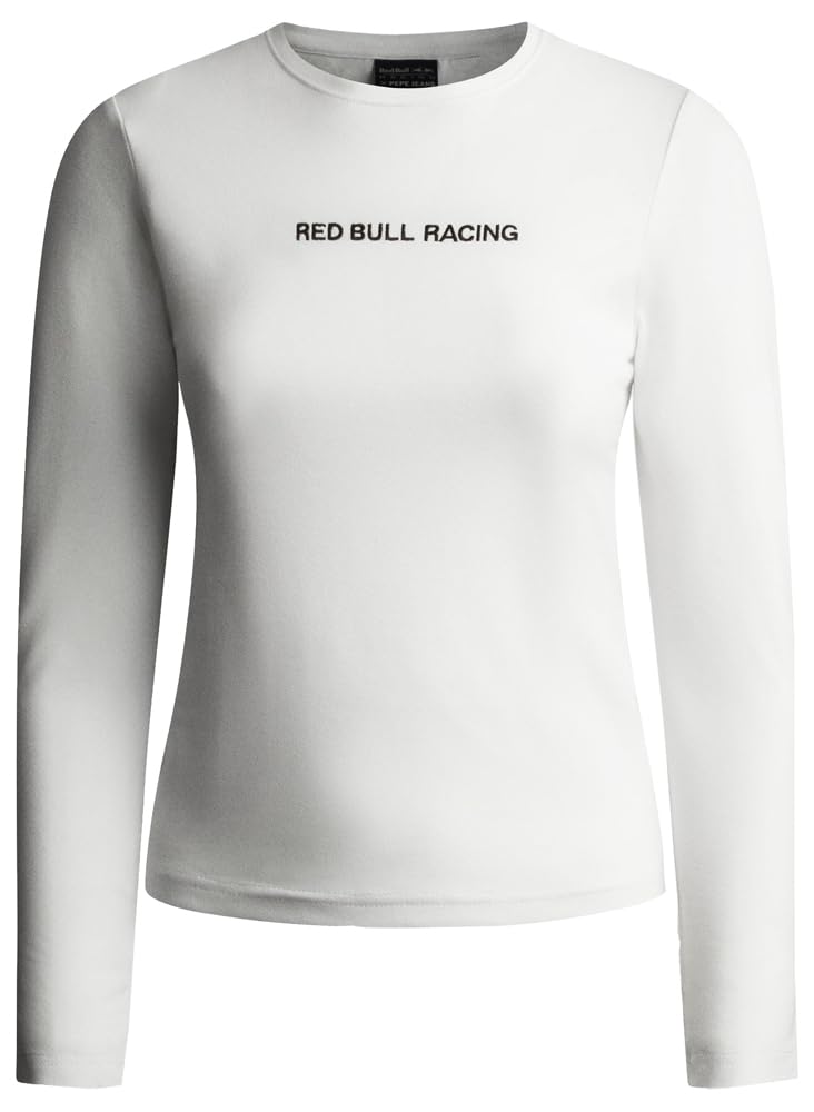 Red Bull Racing X Pepe Jeans Damen Essential Ls Tee T-Shirt (1er Pack)