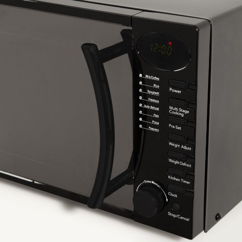 Russell Hobbs RHM1714B 17 Litre 700 W Black Digital Solo Microwave with 5 Power Levels, Digital Clock and Timer, 8 Auto Cook Menus, Automatic Defrost, Easy Clean Russell Hobbs RHM1714B 17 Litre 700 W Black Digital Solo Microwave with 5 Power Levels, Digital Clock and Timer, 8 Auto Cook Menus, Automatic Defrost, Easy Clean