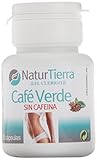 Complemento alimenticio elaborado a base de cafe verde, presentado en envase de 30 capsulas, con duracion para 15 dias.