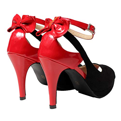 Image of getmorebeauty Women's High Heels Shoes Ankle Straps Dress Heeled Sandals