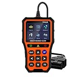 OBD2 Scanner Diagnostic Tool YM529, Professional Car Code Reader with 2.8” IPS Screen, Full OBDII/EOBD CAN Scan, Live Data, Battery Test, One-Click Diagnosis, Wireless App Support