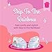 Glitter Girls – Skip to The Rainbow Light-up Shoes for 14-inch Dolls – Toys, Clothes, and Accessories for Ages 3 and Up (Sparkly Blue Straps with LED Lights)