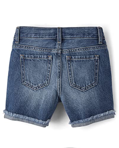 Image of The Children's Place Girls' Denim Bermuda Shorts