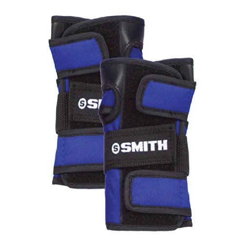 Smith Safety Gear Scabs Wrist Guards, Blue, Medium