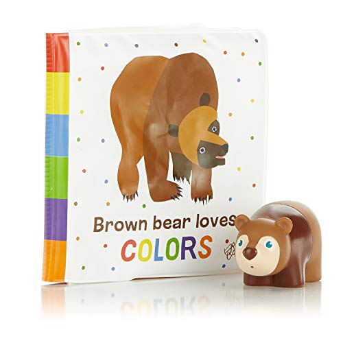 World of Eric Carle, The Very Hungry Caterpillar Bath Set - Brown Bear Book & Squirty