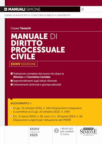 Manuale di diritto processuale civile