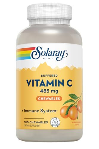 Solaray Vitamin C 500mg | Naranja | 100 Comprimidos