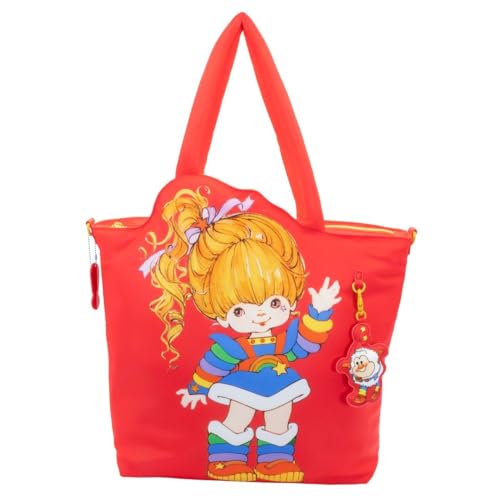 Bolso tote de nailon con diseño recortado de Rainbow Brite miniatura 4