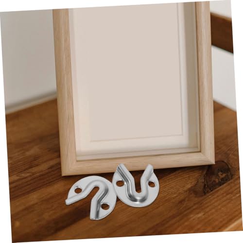 Image of Heavy Duty Picture Frame Hanging Hardware 20pcs Metal Hangers for Wall Decor