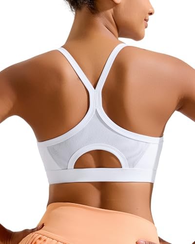 RUNNING GIRL Sports Bra for Women High Support,Y Back Molded Cup High Impact Sports Bras for Women Workout Yoga Bra