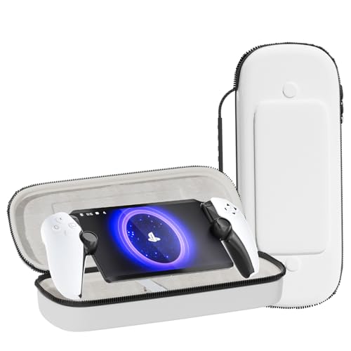 TXWLLIU Sac à Main de Voyage, Compatible avec Sony PlayStation 5, Doublure Douce et Matériau Résistant aux Rayures, Grande Capacité avec Poignée de...