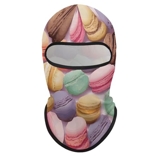 Balaclava Mask for Men Balaclava Ski Mask Macaron Biscuit Flavored Winter Face Mask Face Cover for Cycling miniatura 1
