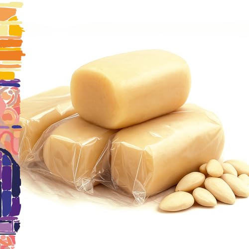 Pasta de Almendra Siciliana Tradicional 250g – 45% Almendras – Ideal para Leche, Granizados y Postres – Artesanal – Sin Conservantes
