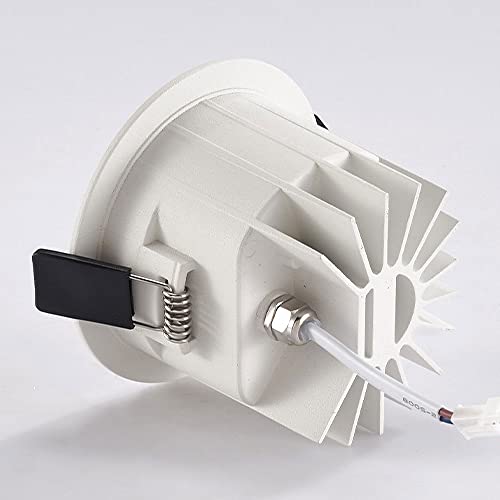 Projecteurs anti-buée étanches à Led avec finition argent durable pour plafond - 3