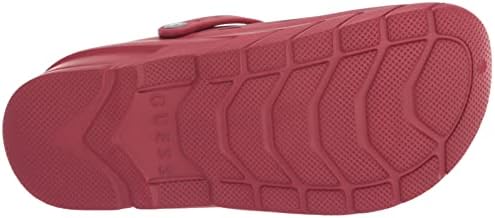 GUESS Men's Delray Clog, Red, 13 | Image 3
