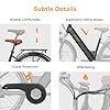 Heybike Cityscape 2.0 Electric Bike for Adults with 1000W Motor Peak,468Wh Removable Battery and up to 50Miles 24MPH,UL Certified 26" Electric Commuter Bike with 7-Speed and Front Suspension. #5