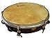 Pandereta Ã˜25.4 cm parche piel, madera, sencilla