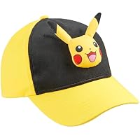 Pokémon Gorra Niño 3D Pikachu o Bulbasaur, Anime Gorras
