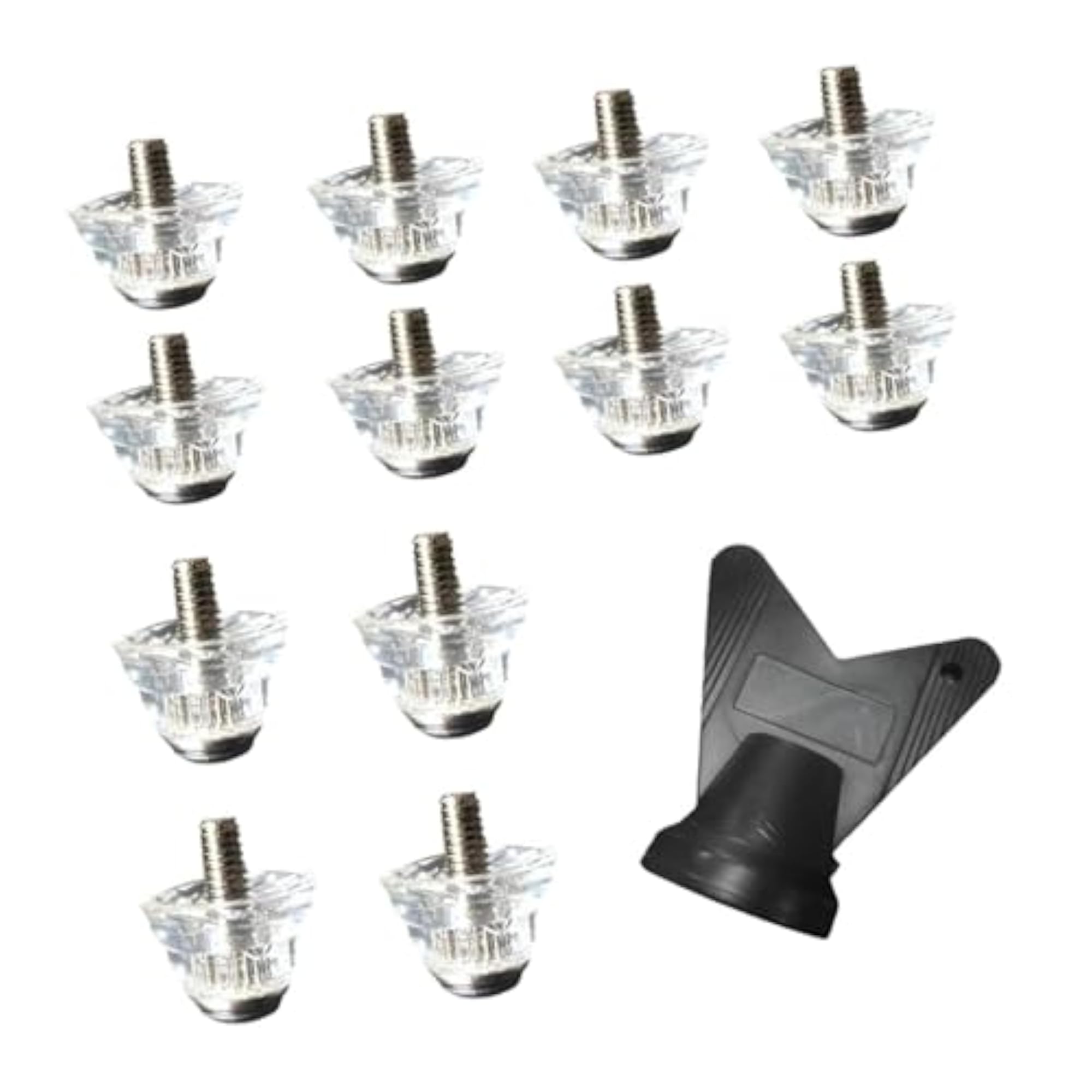 12Pcs Football Boot Spikes for Athletic Sneakers