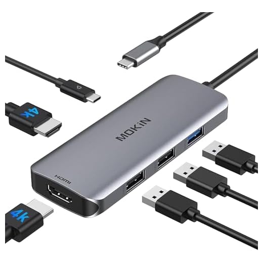 Docking Station, USB C Hub Dual HDMI Monitors for Windows, Adapter,3 USB Port,PD Compatible for Dell XPS 13/15, Lenovo Yoga,etc