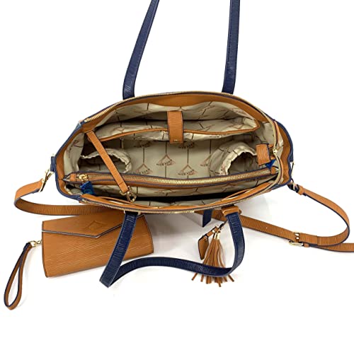 Women's BALA Designer Tennis and Laptop Bag - Handmade - Vegan Leather3