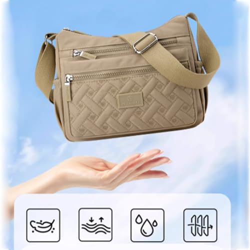 Plentifulh Nylon Bag, Nylon Shoulder Messenger Bag, The Best CrossBody Bag 2025, Luxurious&MultiCompartment Design 6