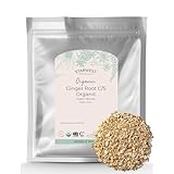 Starwest Botanicals Organic Ginger Root - Dried Ginger Herb for Tea, Baking, & Cooking, Cut and Sifted, Natural Herbal Spice, Supports Digestion, Certified Kosher, Non-GMO - Bulk 1 lb Bag