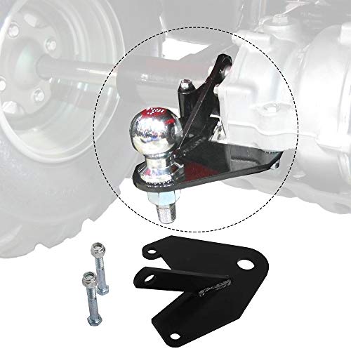 HEKA for Honda 250 Recon TRX ATV Hitch 1997-2017 with Hardware and Powder Coated Finish