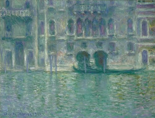 Cuadro de Venecia de Claude Monet, pintura en lienzo vintage para llenar de arte y calidez tu hogar