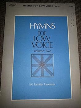 Paperback Hymns for Low Voice Volume Two (101 Familiar Favorites) Book
