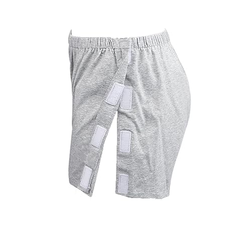 Mens Tear Away Shorts Breakaway Athletic Shorts Post Surgery Underwear Cotton Boxer Briefs Side Open Short Pant3