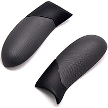 Deal4GO Left Right Panel Rear Handle Side Rails Replacement Parts for Xbox one Elite Controller 1698 Rubber Grips